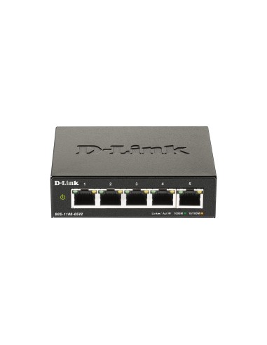 D-Link switch Gestionado Gigabit Ethernet (10/100/1000) Negro