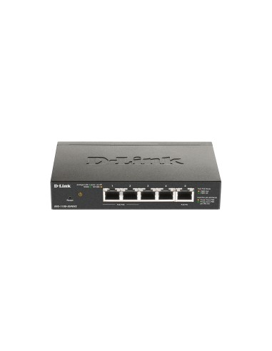 D-Link switch Gestionado Gigabit Ethernet (10/100/1000) EnergÍ­a sobre Ethernet (PoE) Negro