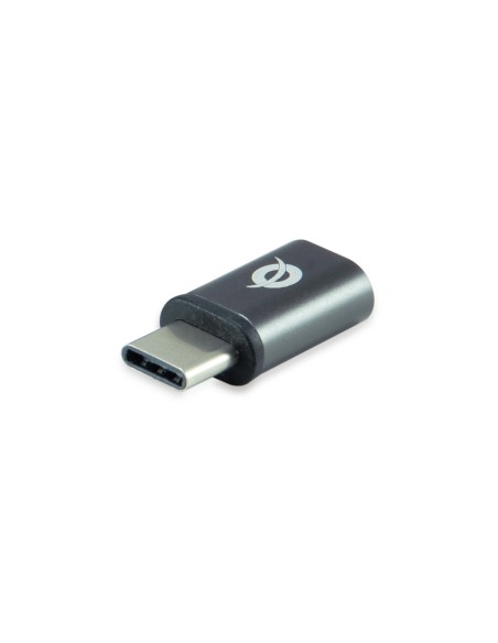Conceptronic cambiador de género para cable USB 2.0 Type-C USB 2.0 Micro Negro