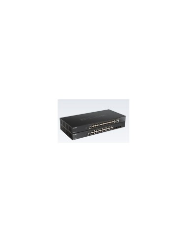 D-Link switch Gestionado 10G Ethernet (100/1000/10000) 1U Negro