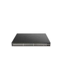 D-Link switch Gestionado Gigabit Ethernet (10/100/1000) EnergÍ­a sobre Ethernet (PoE) 1U Negro
