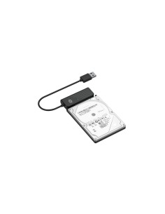 Conceptronic cambiador de género para cable USB A SATA Negro 2