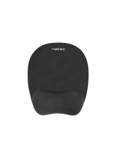Natec chipmunk alfombrilla tela espuma de memoria caucho Negro