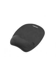 Natec chipmunk alfombrilla tela espuma de memoria caucho Negro 2