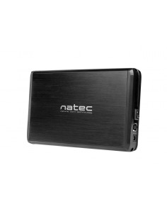 NATEC Caja para disco duro externo Caja de disco duro (HDD)  3.5 Negro 2