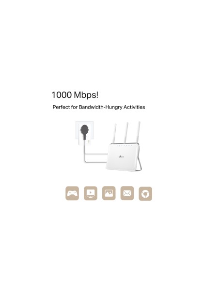 TP-LINK KIT adaptador de red PowerLine 1000 Mbit/s Ethernet 2 pieza(s) Blanco