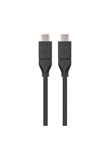 Nanocable cable USB USB 3.2 Gen 2 3.1 Gen 2 USB C 1 m Negro