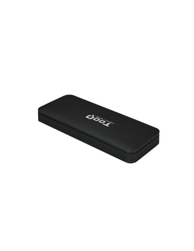 TooQ Caja para disco duro para unidad de estado sólido M.2 Negro