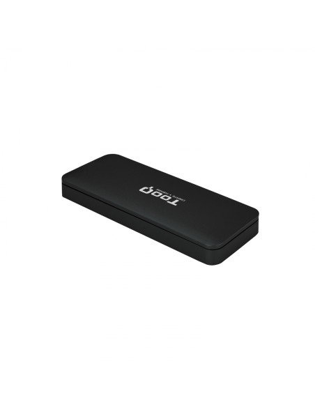 TooQ Caja para disco duro para unidad de estado sólido M.2 Negro