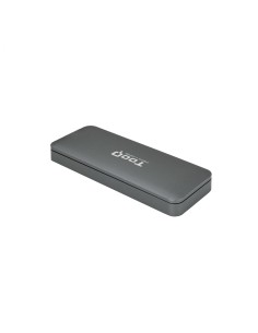 TOOQ caja para disco duro externo (SSD) M.2 Gris 2