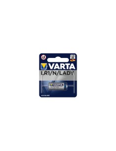 Varta pila alcalina LR-1 1.5v azul plata