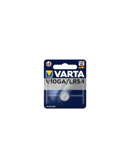 Varta pila boton alcalina V10GA 1.5v LR54 plata