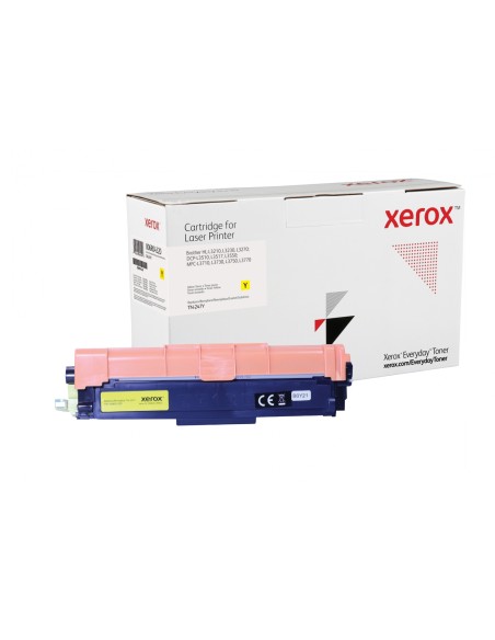 Everyday Tóner de Alto rendimiento Brother equivalente de Xerox 2300 páginas Amarillo