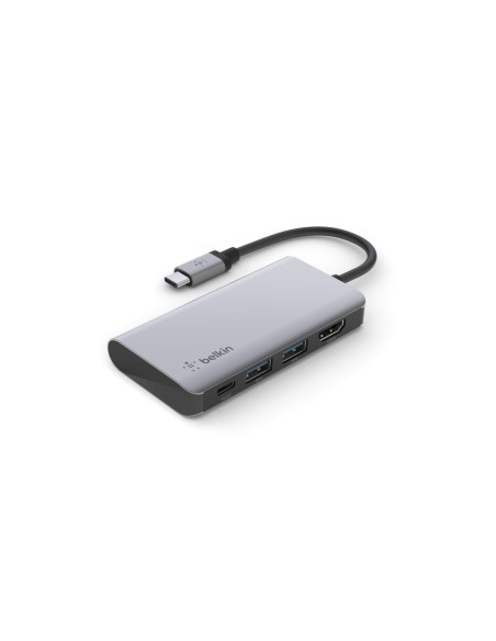 Belkin USB 3.2 Gen 1 (3.1 Gen 1) Type-C 5000 Mbit/s Plata