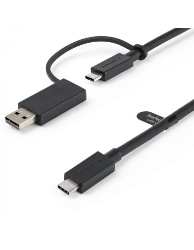 StarTech.com cable USB 3.2 Gen 2 (3.1 Gen 2) USB C 1 m Negro