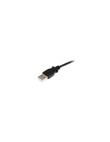 StarTech.com Cable Adaptador de Alimentación de 0,9 m USB a Conector Coaxial Tipo H 5V DC - Macho a Macho Negro