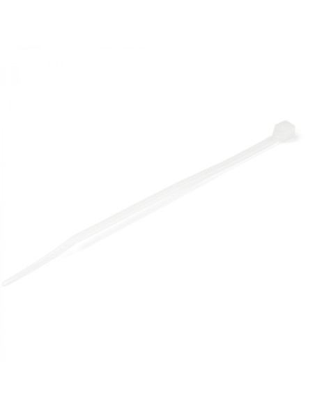 StarTech.com Bridas de 10cm para cables - 2 mm de ancho, 22 mm de diámetro, soportan 8 kg de tensión, de nylon, cierre automátic