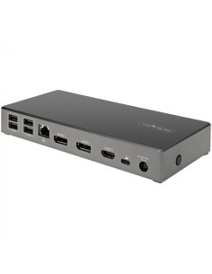 StarTech.com Docking Station usb tipo c para 3 Monitores de 4K con 100W de entrega de alimentacion PD negro gris 2