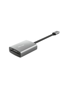 Trust 24136 lector de tarjeta usb 3.2 Gen 1 (3.1 Gen 1) tipo-c aluminio 2