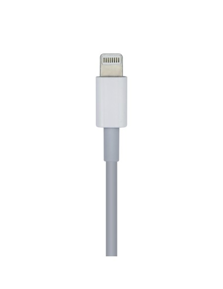 Aisens Cable lightning macho a usb tipo-c macho 1m blanco