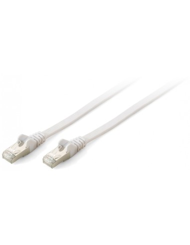 EQUIP cable de red RJ-45 Cat6a S/FTP (S-STP) Macho/Macho, 3 m Blanco