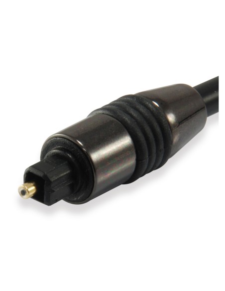 EQUIP cable de audio TOSLINK Macho/Macho, 3 m Negro