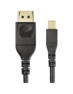 StarTech.com Cable adaptador Mini displayport macho a displayPort  macho 1.4 Certificado por VESA 1m negro 2