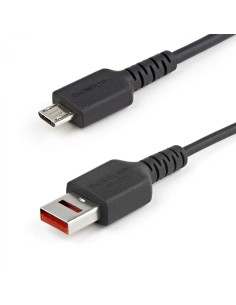 StarTech.com Cable Adaptador usb tipo-a macho a Micro usb b de Carga Segura 1m negro
