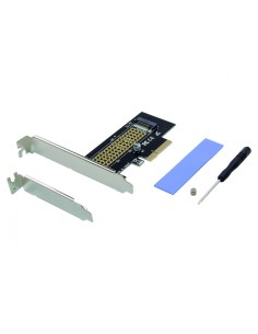 CONCEPTRONIC tarjeta y adaptador de interfaz Interno M.2 Negro, Acero inoxidable 2
