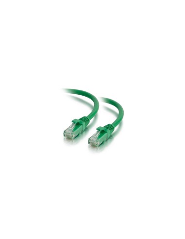 C2G Cable de conexión de red LSZH UTP, Cat5E, de 1 m - Verde