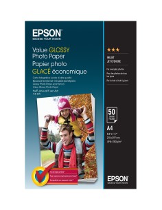 Epson Value Glossy Papel fotografico A4 50 Hojas