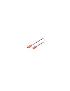 Ewent EW-6U-100 Latiguillon de red rj45 Cat6 U/UTP 10m gris