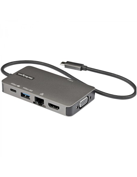 StarTech.com Hub usb 3.2 gen 1 tipo-c 6puertos negro gris