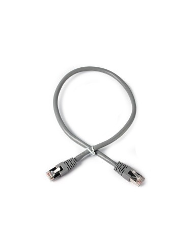 Gembird PP6A-LSZHCU-0.5M Latiguilo de red rj45 cat6a 0.5 gris