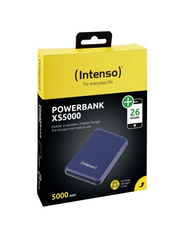 Intenso XS5000 baterÍ­a externa PolÍ­mero de litio 5000 mAh Azul