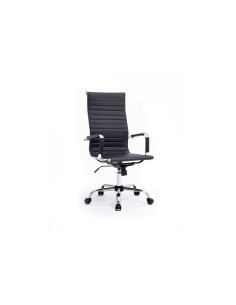 Equip 651001 silla de oficina asiento respaldo acolchado negro 2