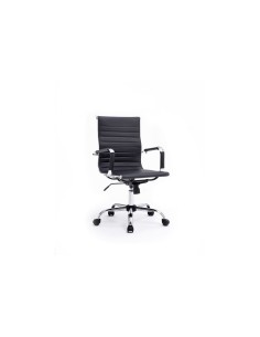 Equip 651002 silla de oficina asiento respaldo acolchado negro 2
