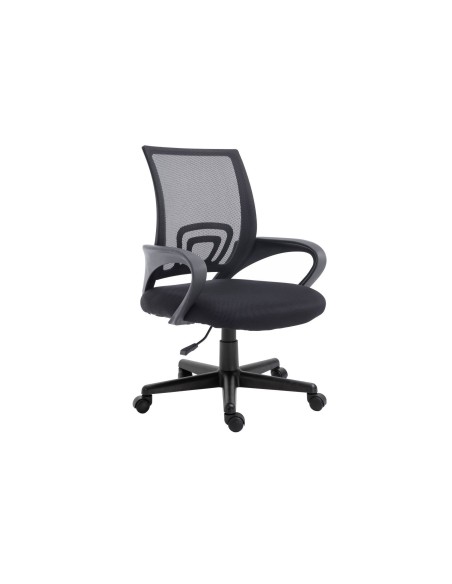 Equip 651003 silla de oficina asiento respaldo de malla negro