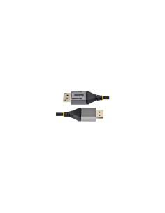 StarTech.com Cable DisplayPort 1.4 Certificado VESA - 8K de 60Hz HDR10 Ultra HD 4K de 120Hz, 4 m Gris, Negro 2
