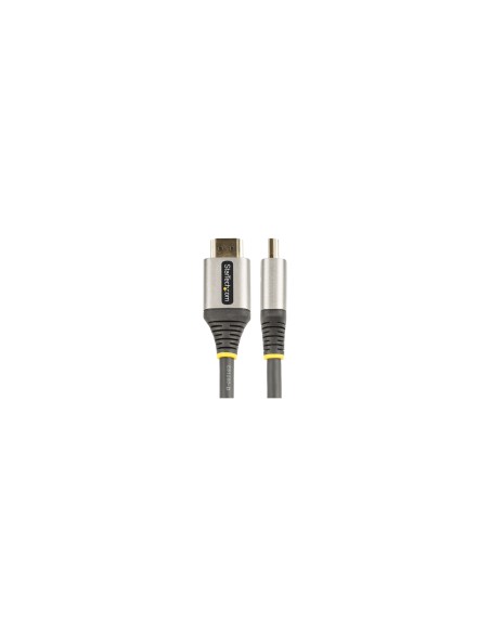 StarTech.com Cable HDMI tipo A (Estándar) 2.0 con Ethernet de Alta Velocidad Ultra HD 4K 60Hz, 2 m Negro, Gris