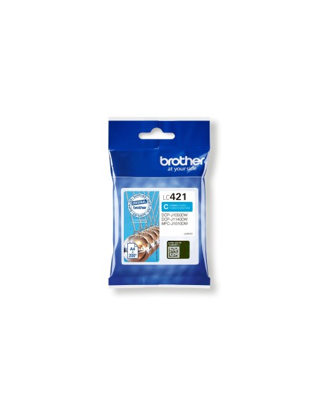 Brother Cartucho de tinta 1 pieza(s) Original Cian