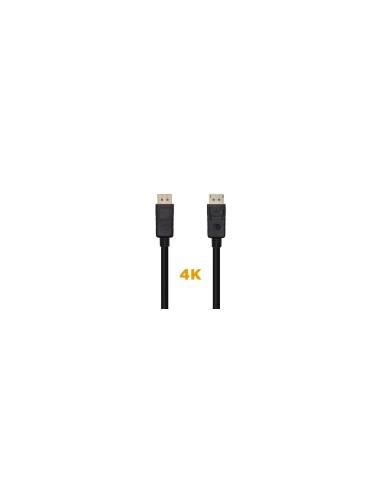 AISENS Cable DisplayPort V1.2 4K@60Hz 1 m Negro