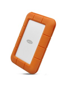 Disco duro LaCie Rugged externo USB-C 5000 GB Gris, Amarillo