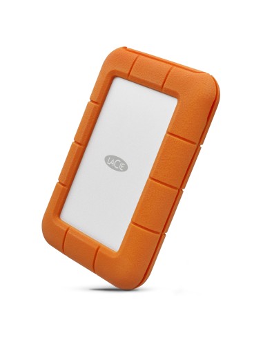 Disco duro LaCie Rugged externo USB-C 5000 GB Gris, Amarillo