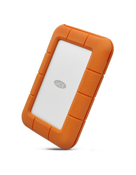 Disco duro LaCie Rugged externo USB-C 5000 GB Gris, Amarillo