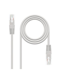 Nanocable Latiguillo de red RJ45 Cat.6 U/UTP (UTP) AWG24 1.5m gris