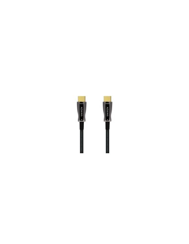 Aisens Cable hdmi tipo-a estandar macho a macho  V2.1 AOC ultra alta velocidad 25m negro