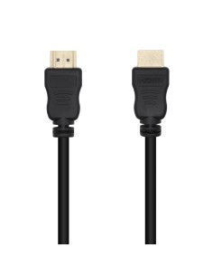 AISENS Cable HDMI V1.4 Alta Velocidad 14+1 CCS, A/M-A/M, Negro, 1.0m