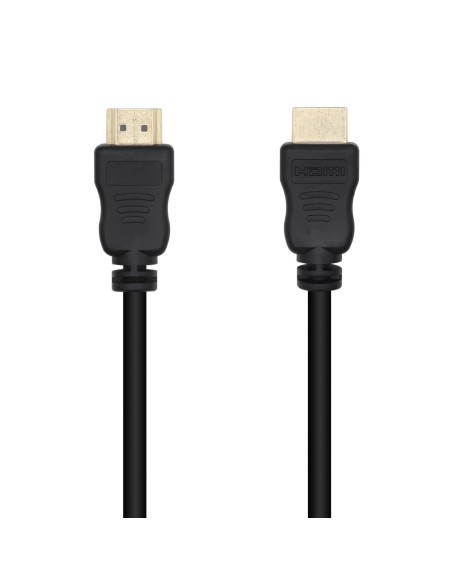 AISENS Cable HDMI V1.4 Alta Velocidad 14+1 CCS, A/M-A/M, Negro, 1.0m
