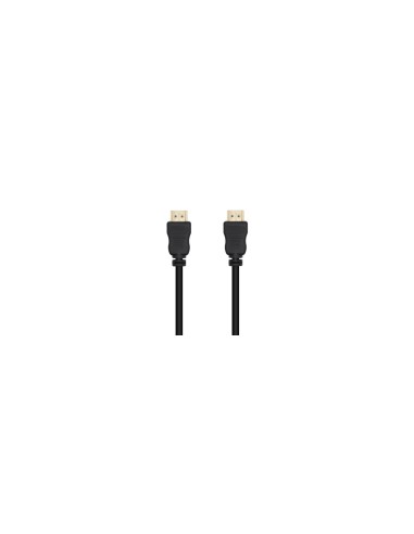 AISENS Cable HDMI V1.4 Alta Velocidad 14+1 CCS, A/M-A/M, Negro, 1.0m